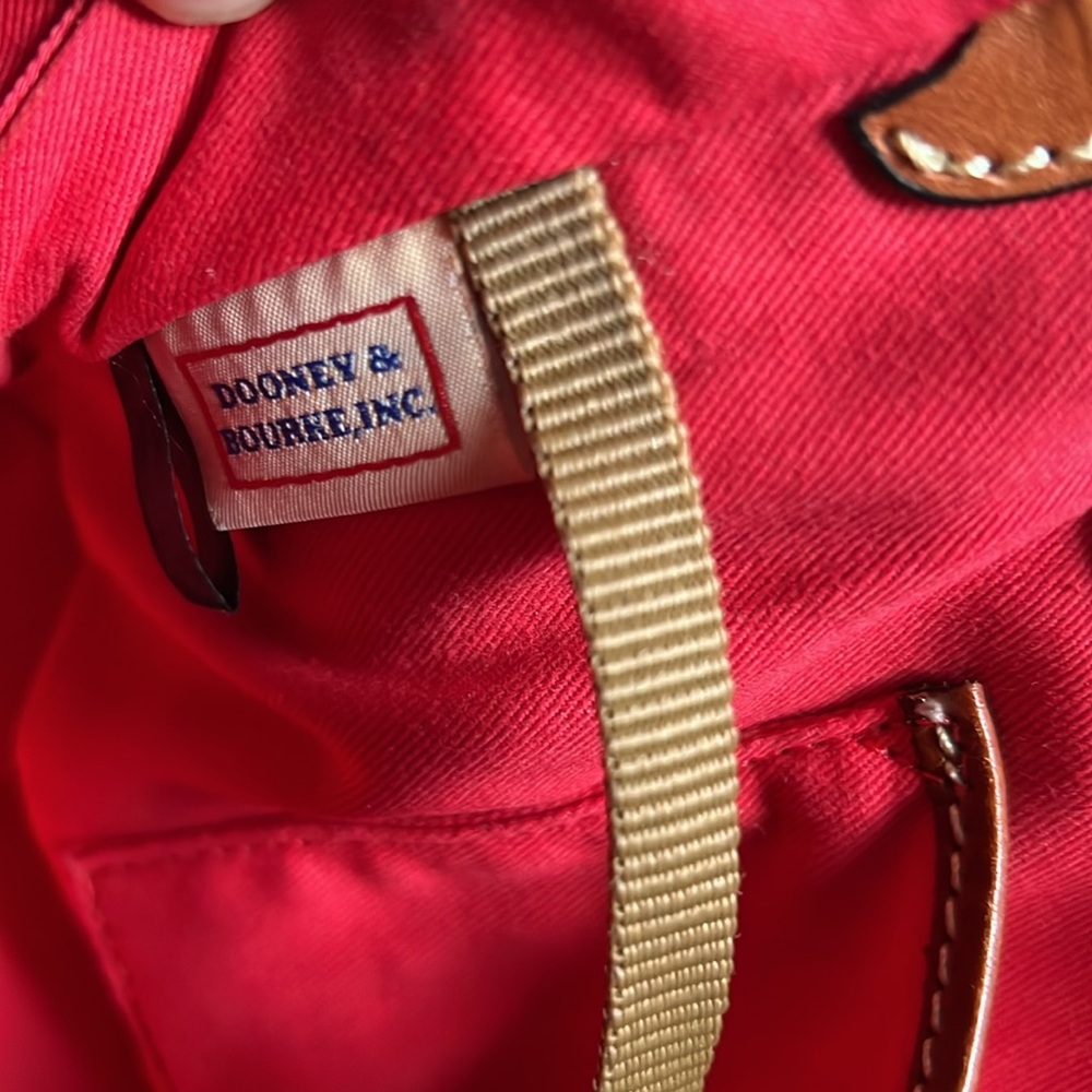 Dooney & Bourke Plaid Coated Cotton Zip Zip Satchel with Shoulder Strap - Picture 14 of 16